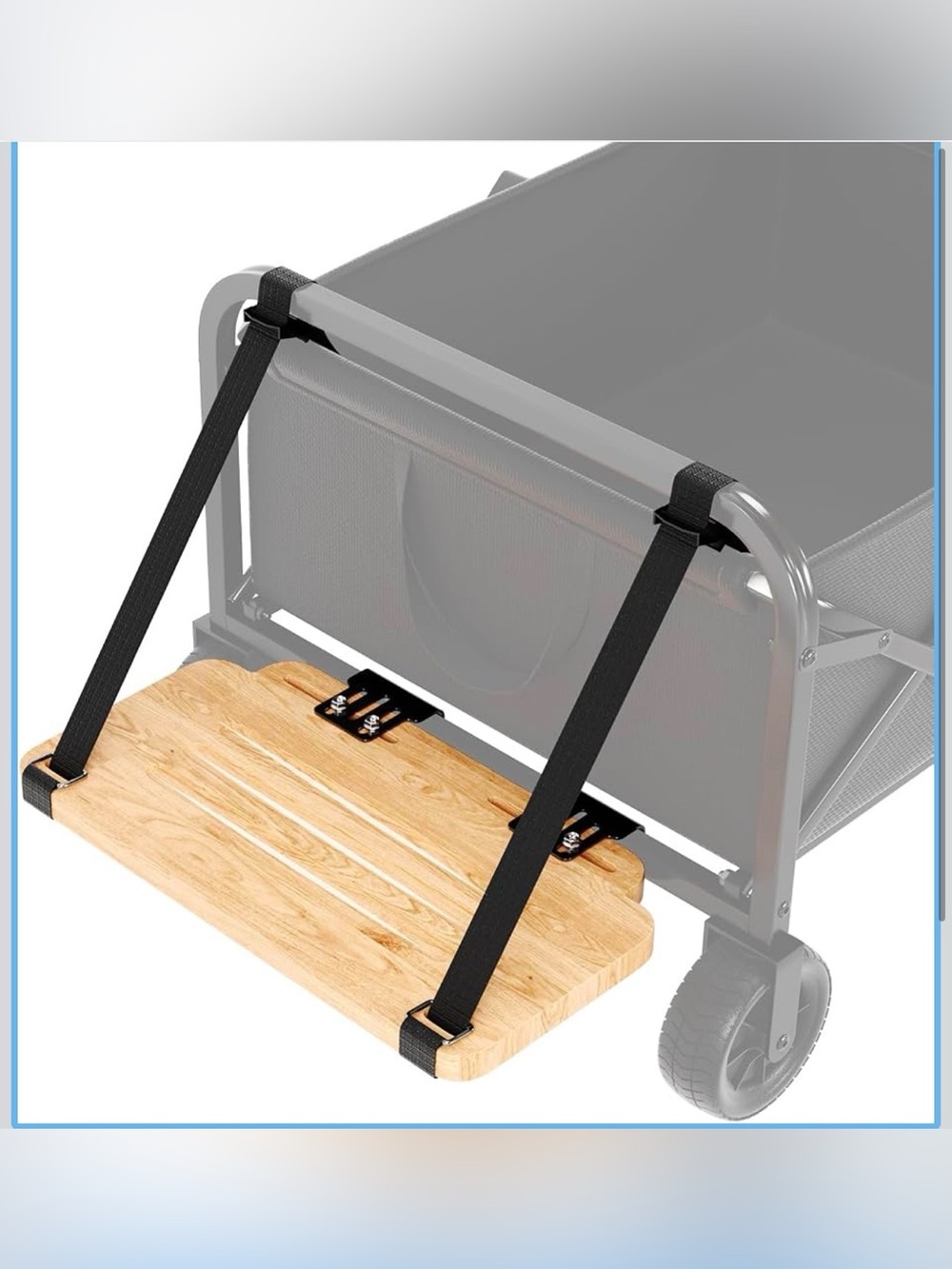 New Stroller Wagon Standing Board - Stand Up Attachment w Slip-Resistant Surface